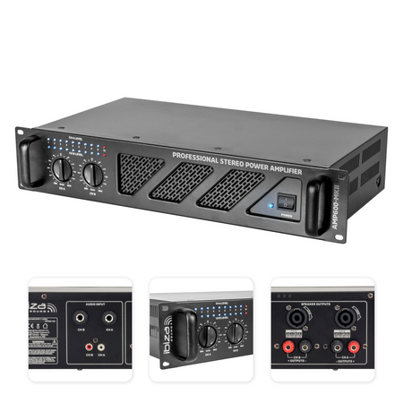 Wzmacniacz 2x 480W Ibiza AMP600-MKII