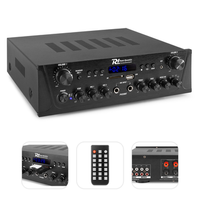 Wzmacniacz audio PV220BT 2 strefowy 100W USB SD BT FM LED pilot Power Dynamics
