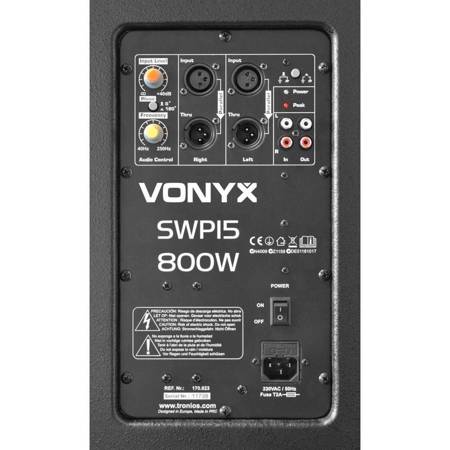 Aktywny subwoofer Vonyx SWP15 PRO 800W 15'