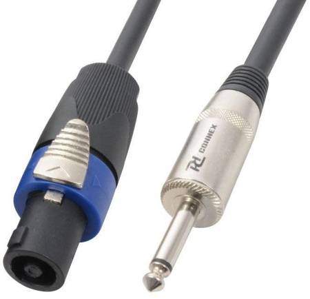 Kabel głośnikowy CX27-5 Speakon - Jack 6,3mm 1,5 mm2 5m
