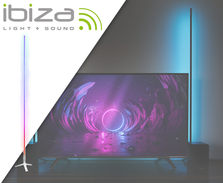 Listwa oświetleniowa lampa LED RGB na stojaku - 1,8m Ibiza Light